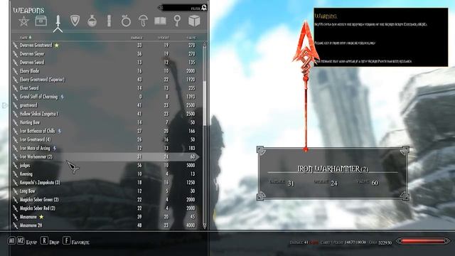 Tera Weapons/Shields & Elin : Skyrim Mod Showcase #9 смотреть онлайн