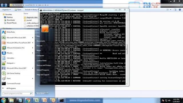 MongoDB Installation in Windows7 смотреть онлайн