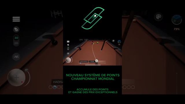 S8 pool 3D Realistic billiard APP #8ballpool #pool3 #snooker #billiardscity #gaming #8pool #pool смотреть онлайн