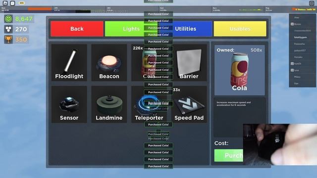 Roblox Evade | Buying Colas смотреть онлайн