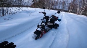 Мощный Электро трицикл IKRA 5000W | White Siberia