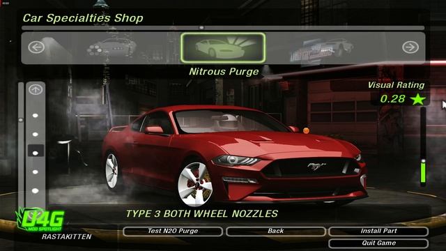 Ford Mustang GT Need For Speed Underground 2 Mod Spotlight U4G смотреть онлайн