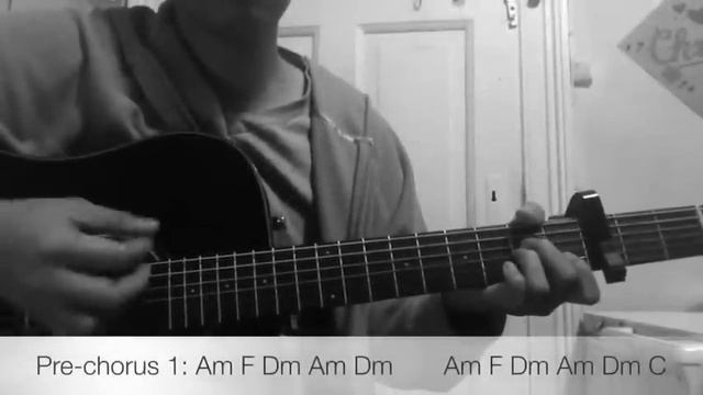 Coldplay ft. Beyoncé - Hymn for the weekend // very easy guitar chords смотреть онлайн