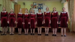 "Мы поем" (муз. и сл. А.Ю. Брицына) образцовый вокальный академический ансамбль Гармония