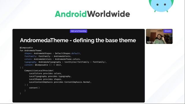 Andromeda - open source Jetpack Compose design system with Adit Lal смотреть онлайн