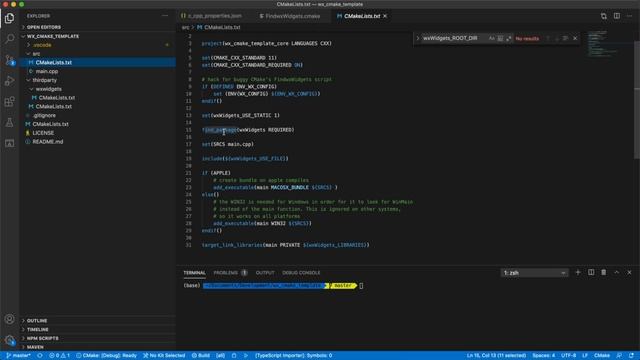 Single Codebase UI Apps in C++ for Linux, Windows and MacOS - building with wxWidgets and CMake смотреть онлайн