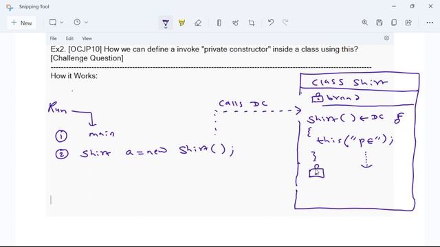 Java 2-Sep-2022 | Constructor in Detail with Interview Level Programs | private Constructor and thi смотреть онлайн