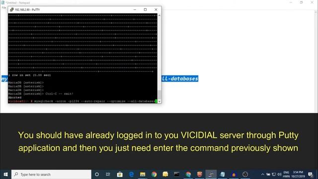 HOW TO SOLVE COMMON DATABASE RELATED PROBLEMS IN VICIDIAL/VICIBOX? | TROUBLESHOOTING | смотреть онлайн
