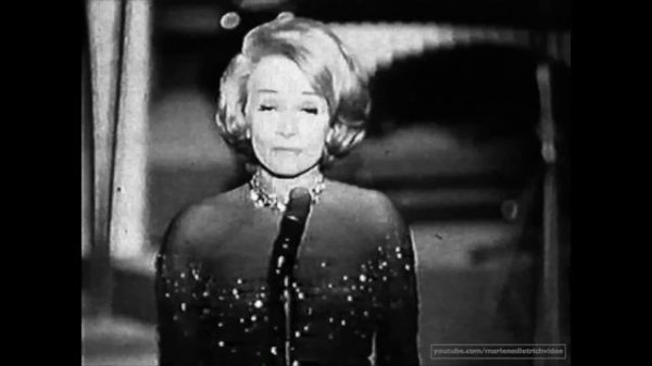 Sizzling! Marlene Dietrich Mini-Concert at Grand Gala du Disque (Complete,  1963)