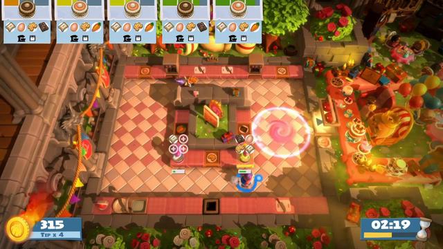 OVERCOOKED ALL YOU CAN EAT-BIRTHDAY PARTY LEVEL 1-2 WITH PHYREX смотреть онлайн