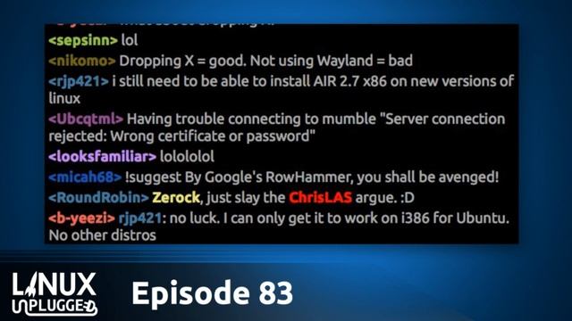 Numixing Fedora | LINUX Unplugged 83 смотреть онлайн
