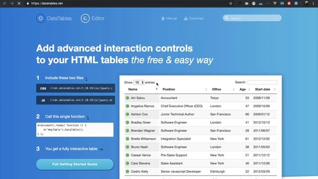 Laravel Datatable ( Part - 1) смотреть онлайн