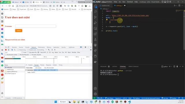 Writeup CTF 05a Echo Blind SQL Injection смотреть онлайн