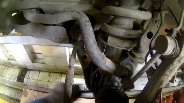 Замена сайлентблока амортизаторов Toyta Prado 120 смотреть онлайн