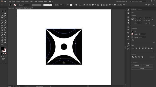 Simple Pattern Design Technique | Adobe Illustrator смотреть онлайн