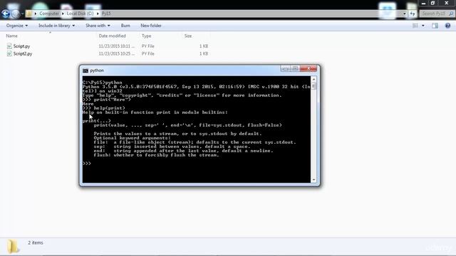 07 Python Tutorial Using the Python Interactive Shell смотреть онлайн
