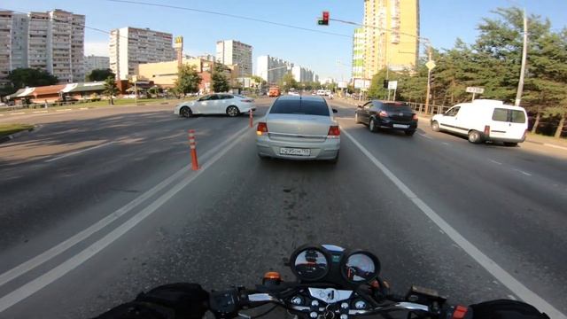 443 - Затуп в макавто на мотоцикле