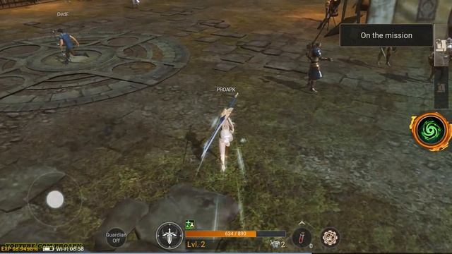 The Sword Gameplay Android / iOS (English)(Open World MMORPG) смотреть онлайн