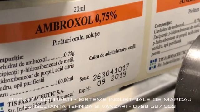 EBS 6500 Projet, inscriptionare, imprimare, marcaj, ink-jet, codare, date de fabricatie смотреть онлайн