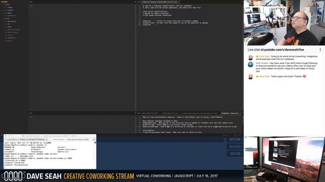 Virtual Coworking / Javascript Coding / July 18, 2017 смотреть онлайн