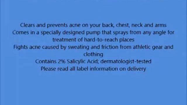 Nature's Cure Body Acne Treatment Spray 3 5 fl oz смотреть онлайн