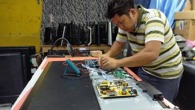 HAIER SMART TV NO DISPLAY WITH BACKLIGHT REPAIR