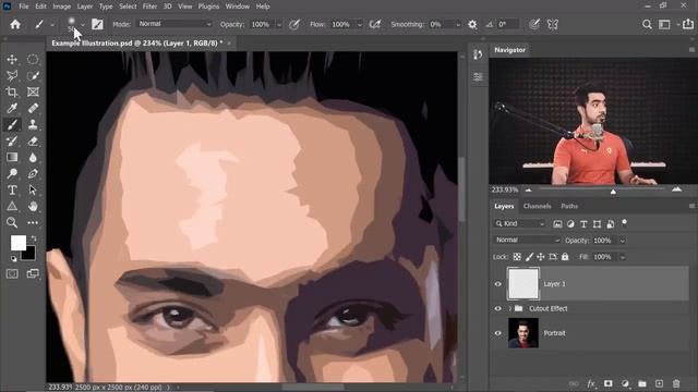 The “Cartoon Filter” in Photoshop! смотреть онлайн