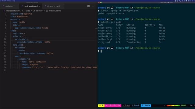 How to create Kubernetes ReplicaSets? смотреть онлайн