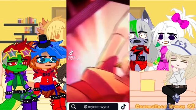 The Glamrocks + The Daycare Attendant, Vanessa, and Gregory react to the Glamrock Girls! 1/? #fnafs смотреть онлайн