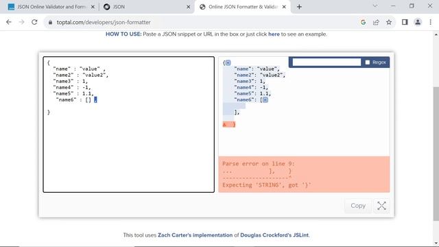 Automation6 : JSON смотреть онлайн