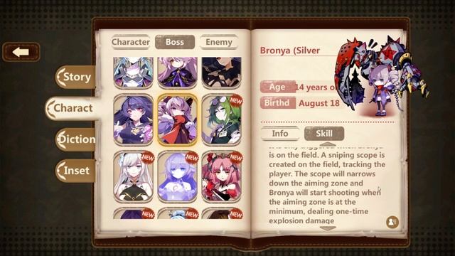 Guns Girl Z Library Characters And Inset Review Ver 5.6