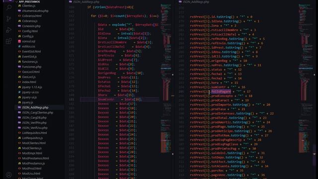 Asiganar nombres de campos de dart/flutter a php. App Prestamos de dinero. смотреть онлайн