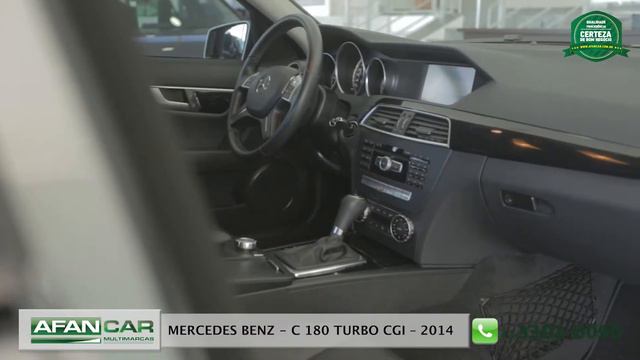 MERCEDES BENZ   C 180 TURBO CGI – 2014