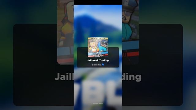How to Switch to Trading server in jailbreak Trading Link in Desc. смотреть онлайн