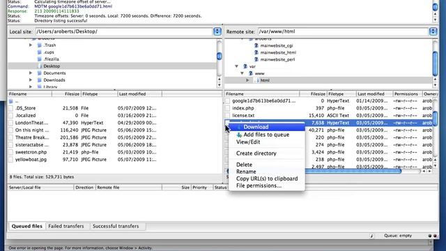 Using Filezilla FTP program to update a Website смотреть онлайн