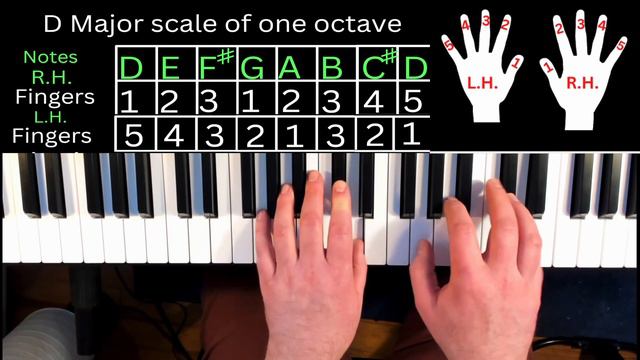 LEARN: The D Major Scale on the Piano - Easy, Fun & Play Along! смотреть онлайн