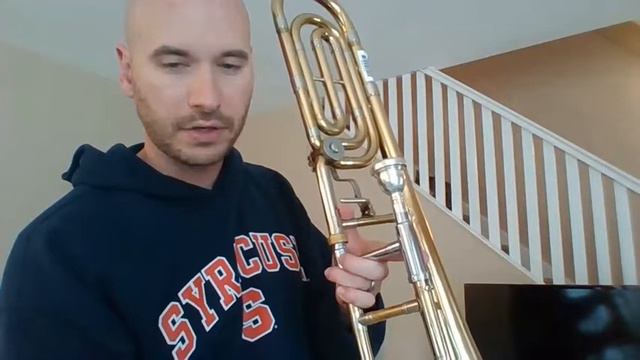 Trombone Assembly and Holding Position смотреть онлайн