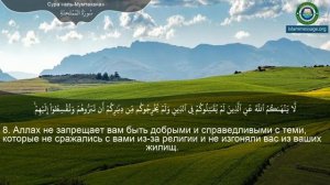 60. _Сура_ ❤️Аль-Мумтахана❤️ Мишари Рашид