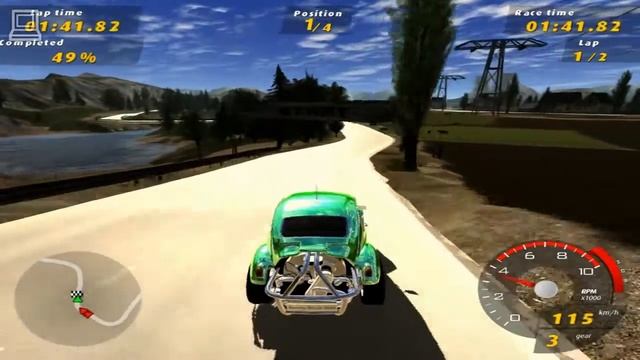 Volkswagen GTI Racing : GeForce 8600M GT смотреть онлайн