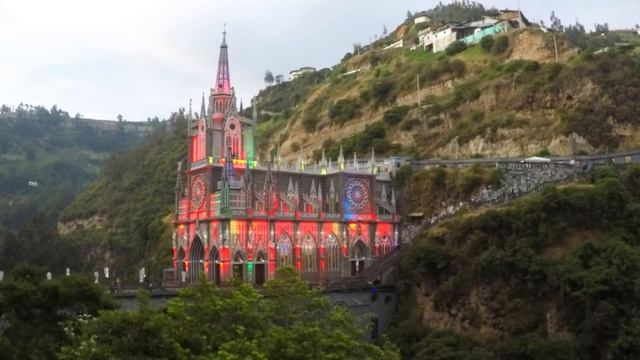 Visiting Las Lajas Sanctuary in Ipiales смотреть онлайн