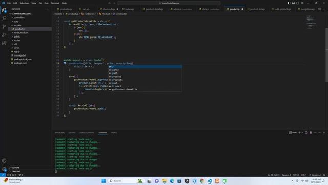 Efficient Product Data Storage with Node.js and MVC Architecture: Filesystem Implementation смотреть онлайн