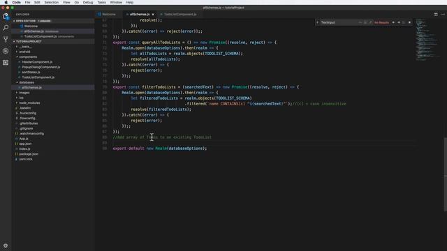 Lession 61 Realm React Native#5 Filter data and working with To Many Relationships смотреть онлайн