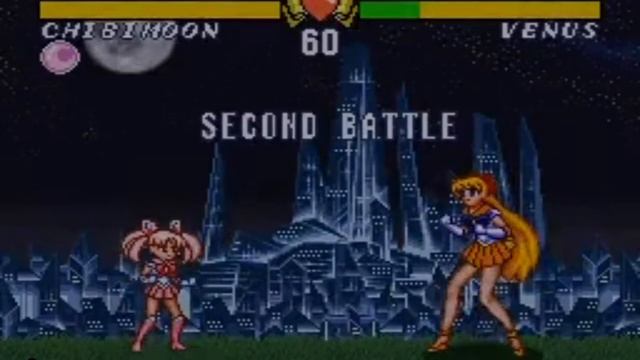 Bishoujo Senshi Sailor Moon S Jougai Rantou Shuyaku Soudatsusen - Chibiusa Tsukino- SNES Playthroug смотреть онлайн