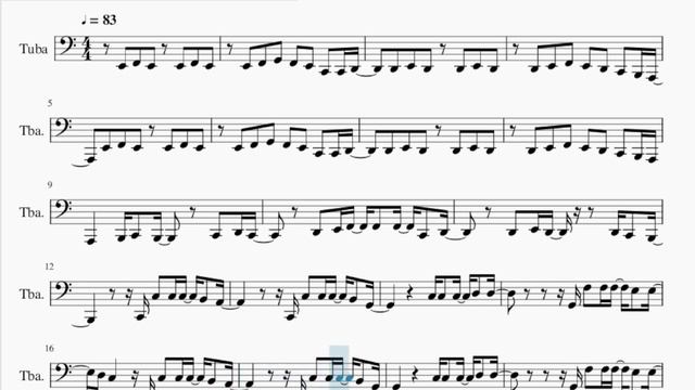 Tuba Sheet Music: How to play Children of the Sky (A Starfield Song) by Imagine Dragons смотреть онлайн