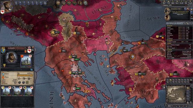 Victory in Greece! CK2-EU4-Vicky2-HoI4-Stellaris Super Campaign episode 81 [CK2 Part 81] смотреть онлайн