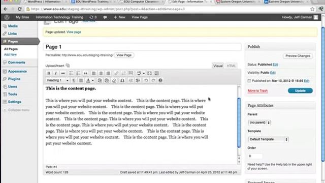 EOU WordPress Advanced Functions - HTML Coding смотреть онлайн