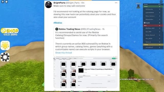 Roblox IS HACKED!! (Roblox Catalog HACK & ERROR)