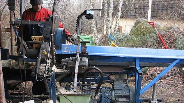 Homemade Firewood processor Part 3 смотреть онлайн