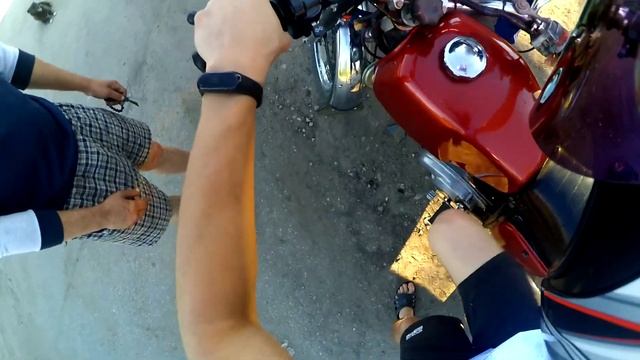 Покатушки #25. Максимальная скорость ИЖ Планета 5. Прокатил бухого мужика. смотреть онлайн