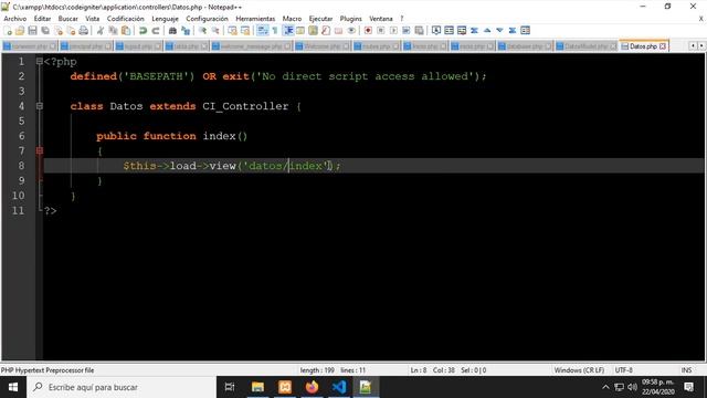 Introducción a CodeIgniter 3 PHP Framework смотреть онлайн